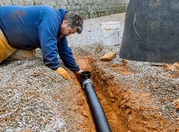Sewer Pipe Burst Replacement in Dixie, Mississauga