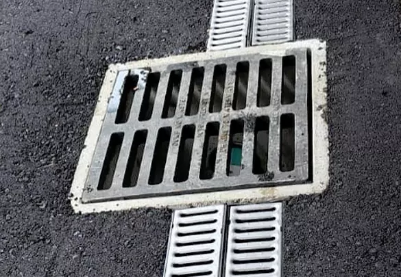 Surface Drain Installation in Dixie, Mississauga
